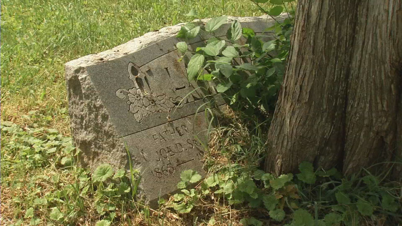 Gravestone at Greenwood Cemetery